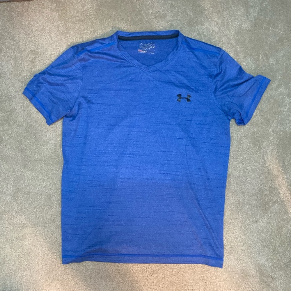 Mens Small Blue Under Armor Shirt